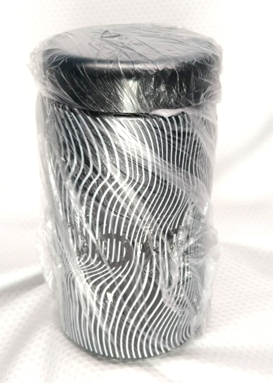 Majestic Everyday Dose Vessel Container Glass Jar Stash Coffee Black New In Box